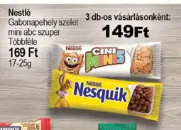 Coop Nestlé gabonapehely-szelet ajánlat
