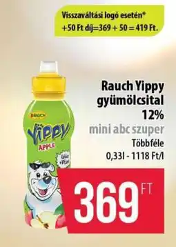Coop Rauch Yippy gyümölcsital ajánlat
