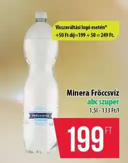 Coop Minera Fröccsvíz ajánlat
