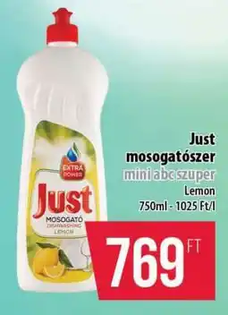 Coop Just mosogatószer ajánlat