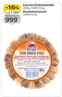 Auchan KALIFA FÜGEKOSZORÚ ajánlat