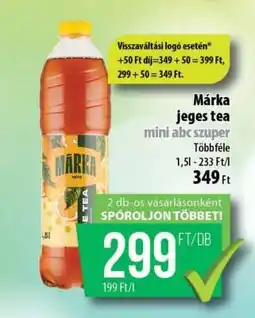 Coop Márka jeges tea ajánlat