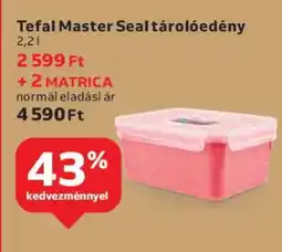 Auchan Tefal Master Seal tárolóedény ajánlat