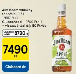Tesco Jim Beam whiskey ajánlat