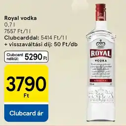 Tesco Royal vodka ajánlat