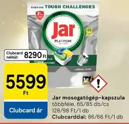 Tesco Jar mosogatógép-kapszula ajánlat