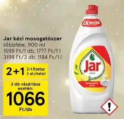 Tesco Jar kézi mosogatószer ajánlat