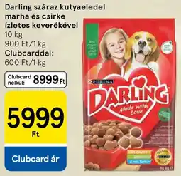 Tesco Darling száraz kutyaeledel marha és csirke ízletes keverékével ajánlat