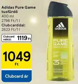 Tesco Adidas Pure Game tusfürdő ajánlat