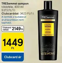 Tesco TRESemmé sampon ajánlat