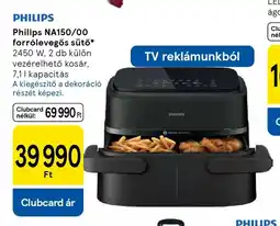 Tesco Philips NA150/00 forrólevegős sütő ajánlat