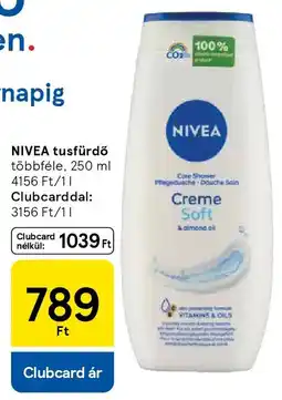 Tesco NIVEA tusfürdő ajánlat