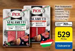 Tesco Pick Szalametti szalámi ajánlat
