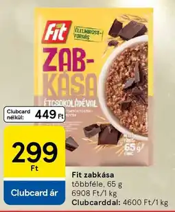 Tesco Fit zabkása ajánlat