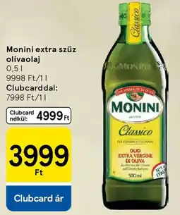 Tesco Monini extra szűz olívaolaj ajánlat