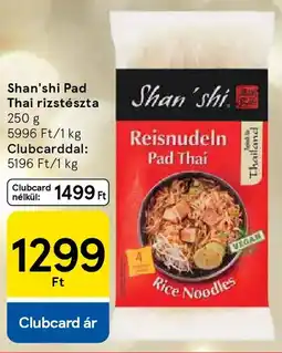 Tesco Shan'shi Pad Thai rizstészta ajánlat