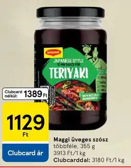 Tesco Maggi üveges szósz ajánlat