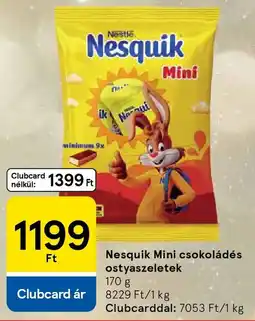 Tesco Nesquik Mini csokoládés ostyaszeletek ajánlat