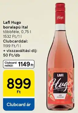 Tesco Lafi Hugo boralapú ital ajánlat