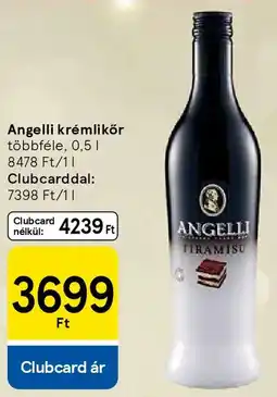 Tesco Angelli krémlikőr ajánlat