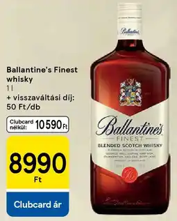 Tesco Ballantine's Finest whisky ajánlat