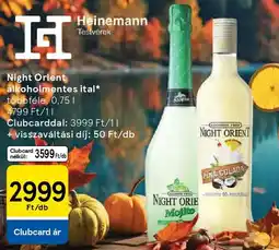 Tesco Night Orient alkoholmentes ital ajánlat