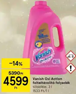 Tesco Vanish Oxi Action folteltávolító folyadék ajánlat