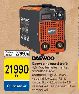 Tesco Daewoo hegesztőtrafó ajánlat