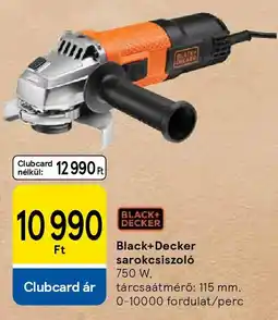 Tesco Black+Decker sarokcsiszoló ajánlat
