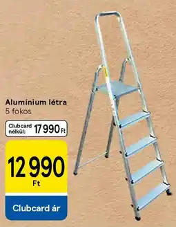 Tesco Alumínium létra ajánlat