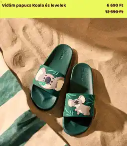 Dedoles Vidám papucs Koala és levelek ajánlat