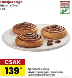 Spar Market Fahéjas csiga ajánlat