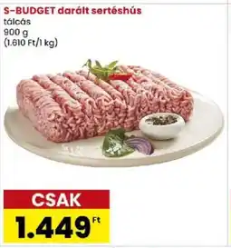 Spar Market S-BUDGET darált sertéshús tálcás ajánlat
