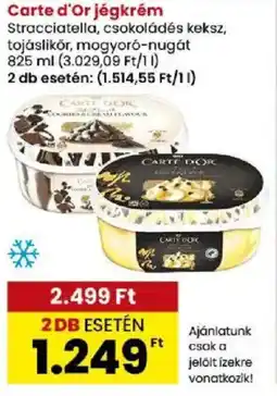 Spar Market Carte d'Or jégkrém ajánlat