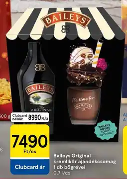Tesco Baileys Original krémlikőr ajándékcsomag ajánlat