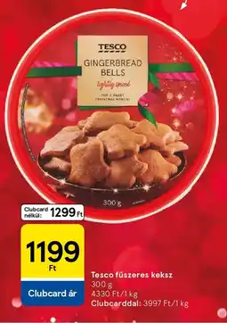 Tesco Tesco fűszeres keksz ajánlat