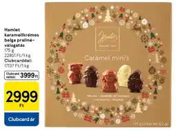 Tesco Hamlet karamellkrémes belga praliné- válogatás ajánlat
