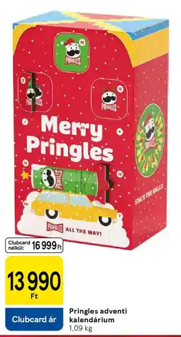 Tesco Pringles adventi kalendárium ajánlat