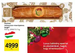 Tesco Szamos narancsos-marcipános bejgli ajánlat