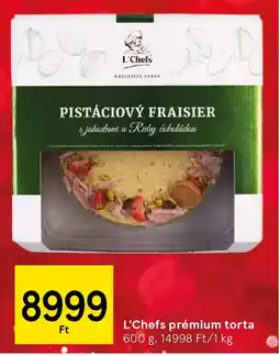 Tesco L'Chefs prémium torta ajánlat