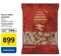 Tesco Tesco mézes mandula ajánlat