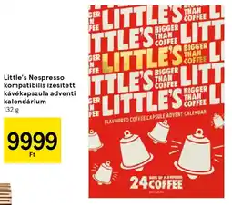 Tesco Little's Nespresso kompatibilis ízesített kávékapszula adventi kalendárium ajánlat