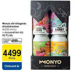Tesco Monyo sörválogatás díszdobozban ajánlat