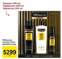 Tesco TRESemmé Lamellar Shine ajándékcsomag ajánlat