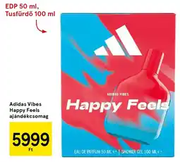 Tesco Adidas Vibes Happy Feels ajándékcsomag ajánlat