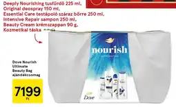 Tesco Dove Nourish Ultimate Beauty Bag ajándékcsomag ajánlat