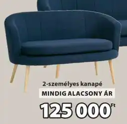 JYSK 2-személyes kanapé ajánlat