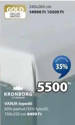 JYSK VANJA LEPEDŐ ajánlat