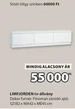 JYSK LIMFJORDEN tv-állvány ajánlat