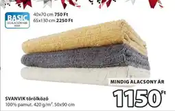 JYSK SVANVIK törölköző ajánlat